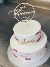 Lade das Bild in den Galerie-Viewer, Torte „Rosa Fische“ zu kirchlichen Anlässen
