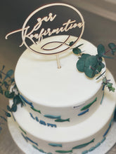 Lade das Bild in den Galerie-Viewer, Torte „Blaue Fische“ zu kirchlichen Anlässen