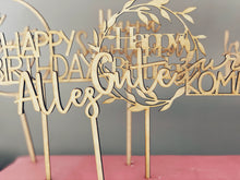 Lade das Bild in den Galerie-Viewer, „Do it yourself“ Torte gelb wahlweise mit Topper