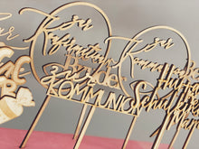 Lade das Bild in den Galerie-Viewer, „Do it yourself“ Torte rosa wahlweise mit Topper