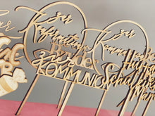 Lade das Bild in den Galerie-Viewer, „Do it yourself“ Torte blau wahlweise mit Topper