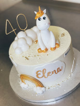 Lade das Bild in den Galerie-Viewer, Einhorntorte ,,Goldie"