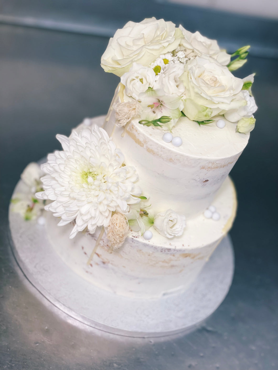 Naked Cake „White Wedding“