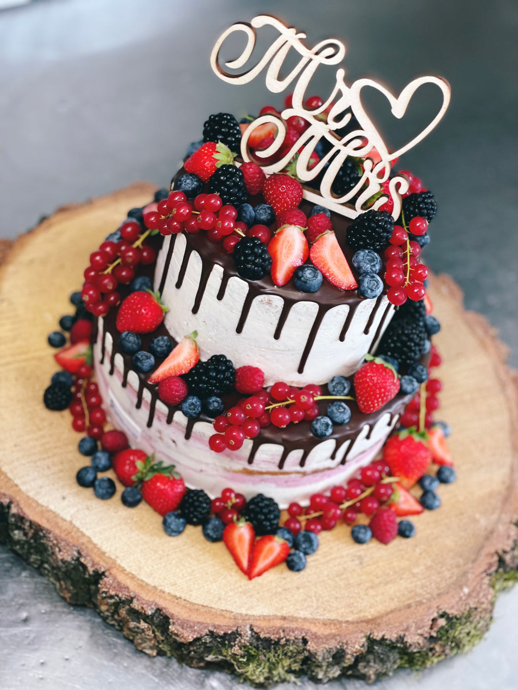 Naked Cake ,,Berry Dream“